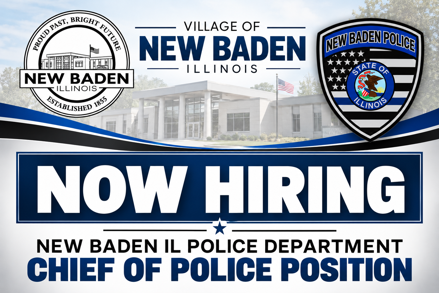 New Baden Police Chief Hiring Announcement